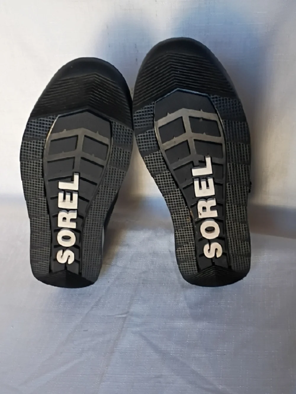 Sorel Black and White Lace-Up Waterproof Boots Size 2